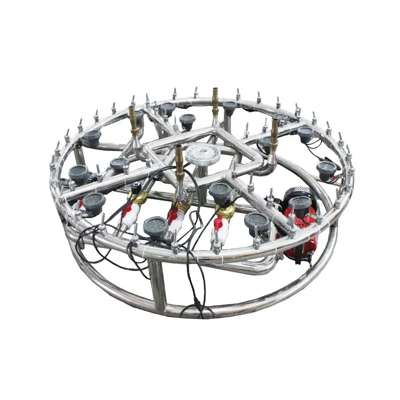 Garden outdoor indoor mini music dancing fountain with LED lights