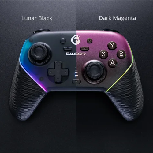 Imagen 2 del producto GameSir Super Nova Placa frontal magnética Panel frontal magnético multicolor de fácil presión, accesorios para juegos personalizados y antideslizantes