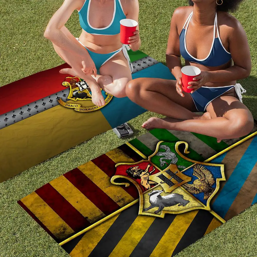 Manta de Microfibra con Diseño de Harry Potter, Toalla de Playa de Secado Rápido, Extra Grande, Súper Absorbente, para Piscina