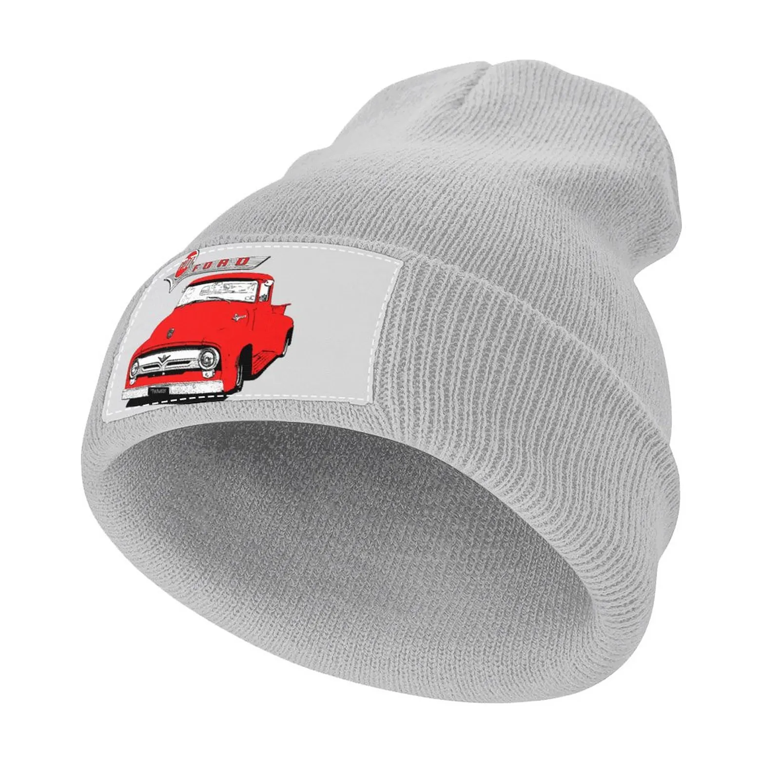 

1956 F100 Knitted Hat Military Tactical Caps black Luxury Brand Boy Child Hat Women's