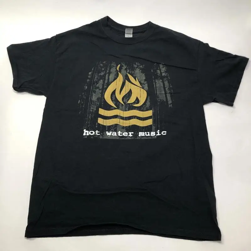 Hot Water Music Inspired T Shirt Emo Punk Rock Post Hardcore