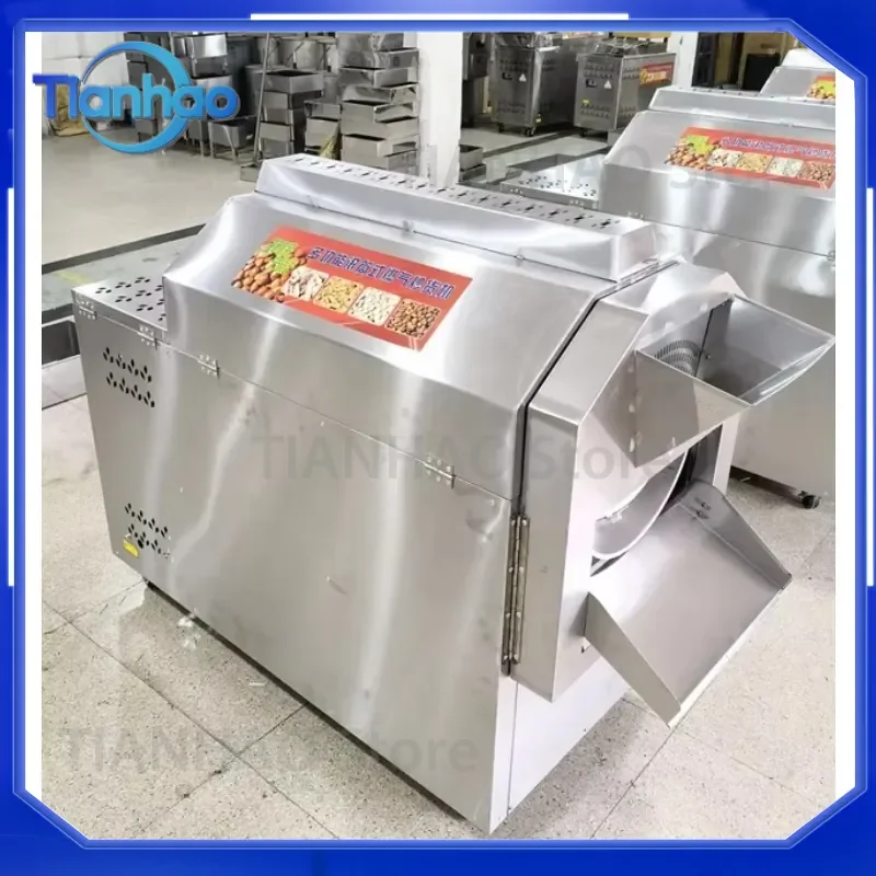 Steel Small Rotary Drum Dryer for Cocoa Peat Drying Laboratory Drum Dryer for Food Waste Bean Residue and Distillers Grains