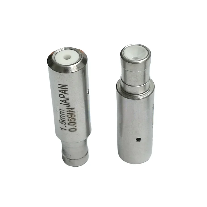 

2 pcs Pipe Z140 Tube Guide OD8x30mmL Ceramic Guide Drill Guide for Drilling EDM Machine