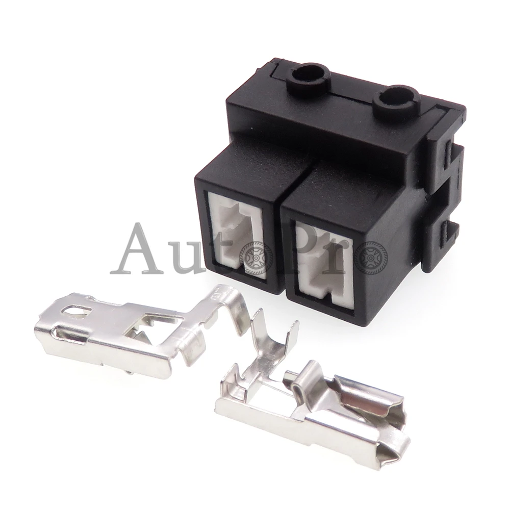 1 Set 2 Hole AC Assembly Auto Electrical Plug Automobile High Current Socket H7-2B Car Wire Harness Power Connector