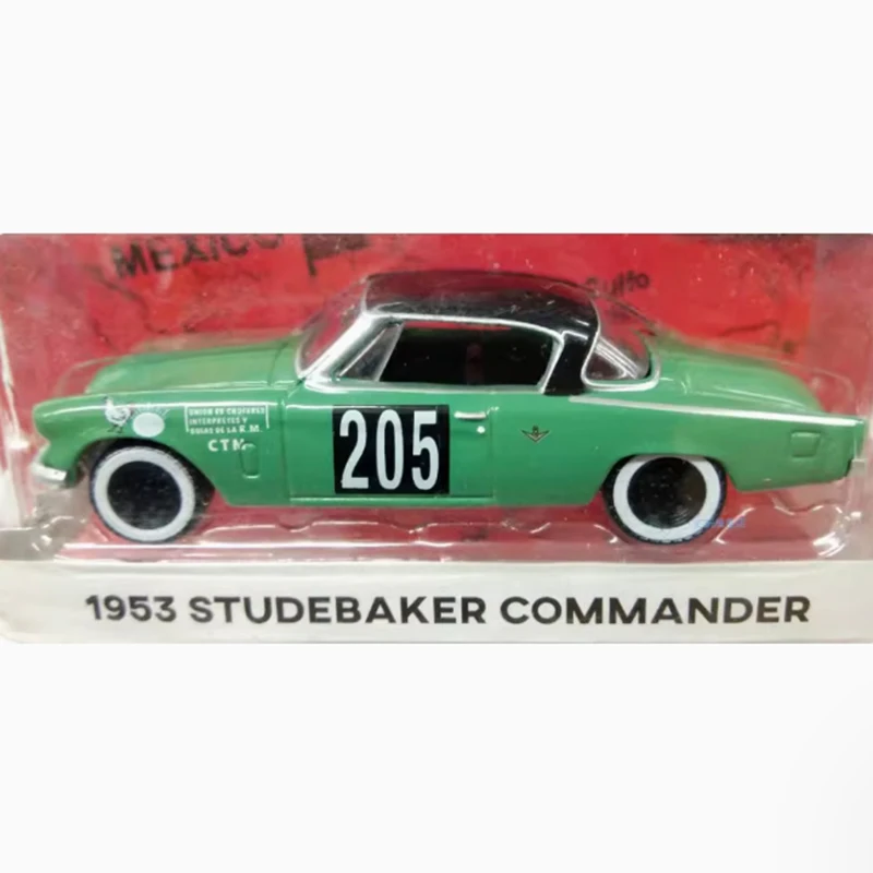 GreenLight Diecast 1:64 Scale 1953 Studebaker Commander #205 Alloy Car Model Classics Adult Souvenir Gift Static Display