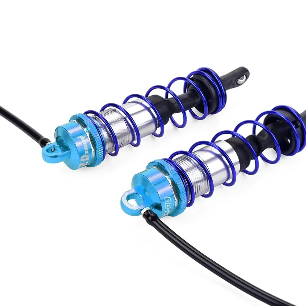 ZD Racing Metal Shock Absorber Oil Adjustable 120mm Front 143mm Rear Damper Suspension for 1/8 RC Car HSP HPI Tras Wltoys