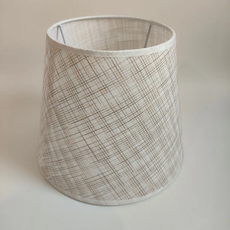 Elegant Warm Fabric E27 Lamp Shade for Bedroom Bedside Wall Lamp Living Room Study Hotel Cafe Office Home Decor Lighting