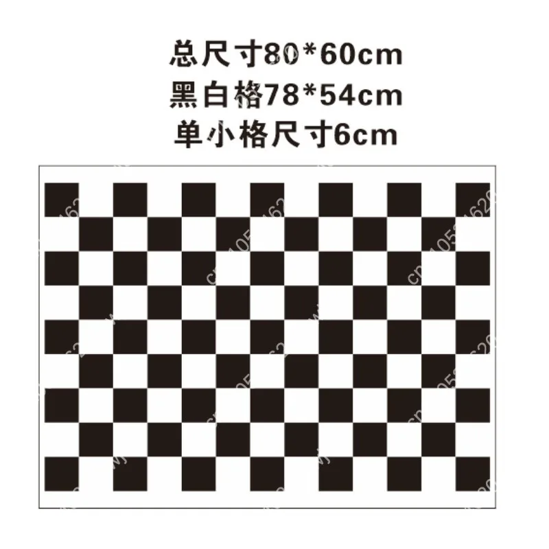Checkerboard Camera Calibration Board Optical Camera Calibration Target For Machine Vision