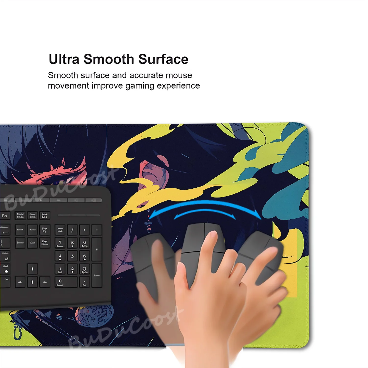 Large Cigarette Girl Game Mousepad Gamer Mouse Pad Gaming Speed Keyboard Pads XXL Rubber Desk Mat Laptop Table Carpet Mousemat