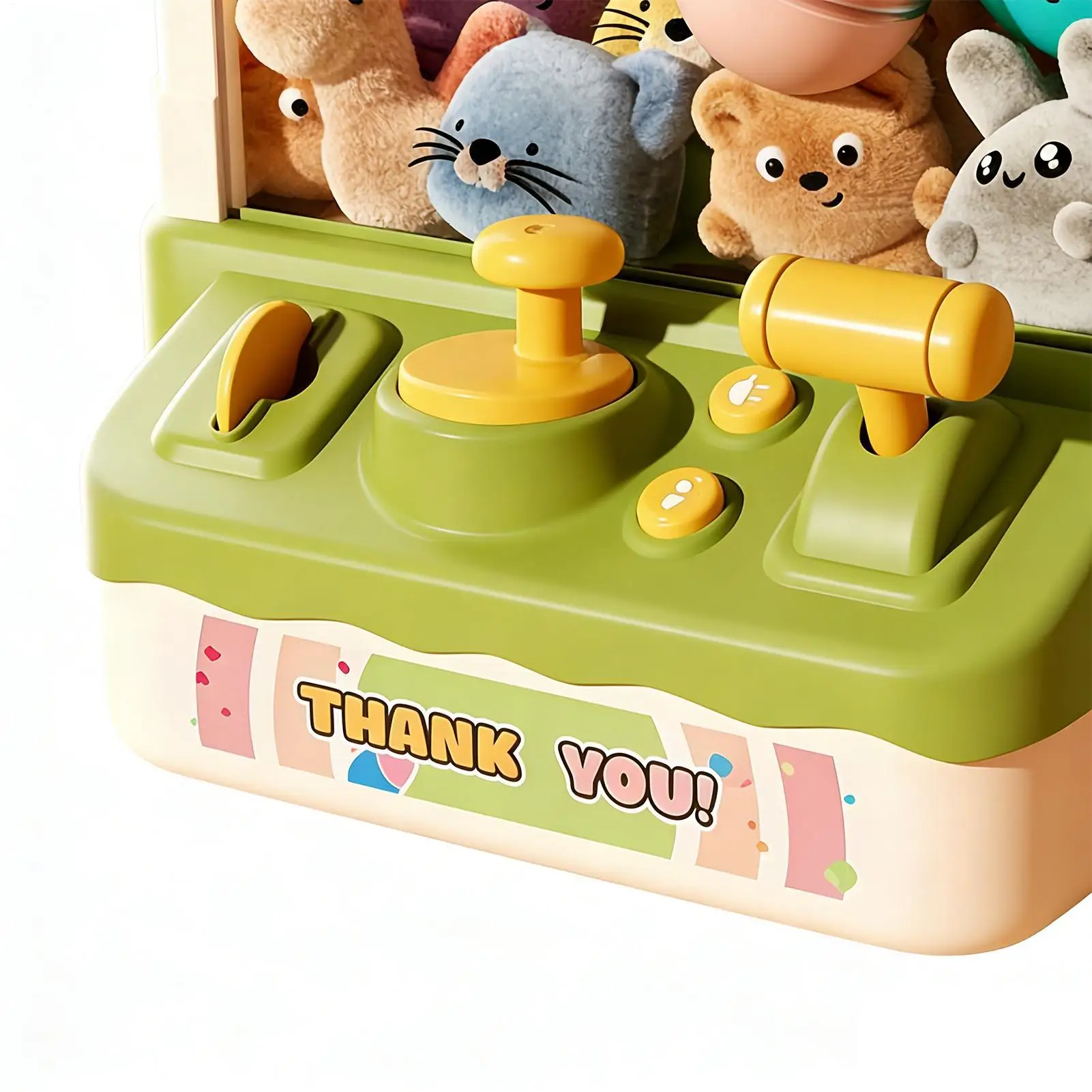 Small Claw Machine Dinosaur Classroom Prize Toys Candy Grabber Prize Dispenser For Boys Girls Birthday Party Holiday Game Nights