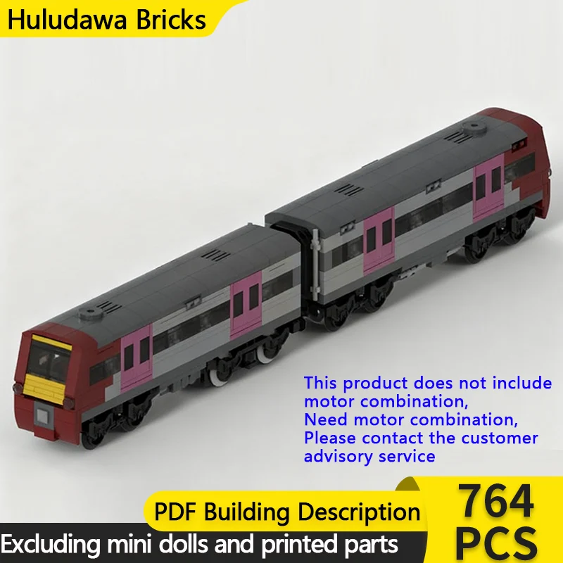 

Модель городского автомобиля MOC, строительные кирпичи, класс 170, 2 кариеса, DMU, поезда, модульная технология, подарки, праздник, сборка, детские игрушки, костюм