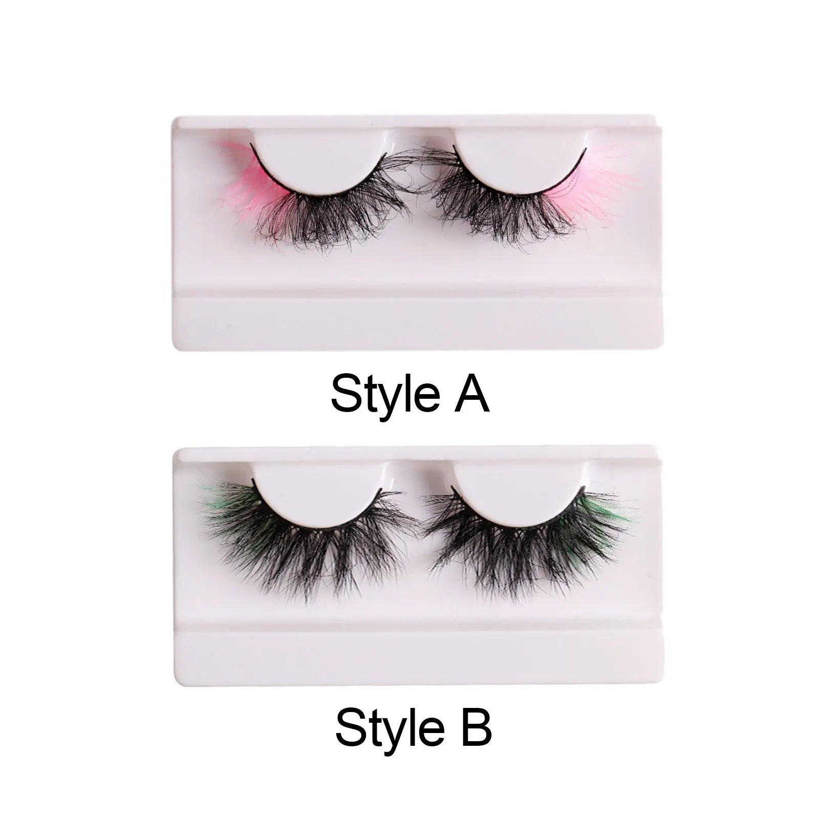 Fake Eye Lash Cat Eye Lightweight Eyelash Extension Lengthening Wisps Natural