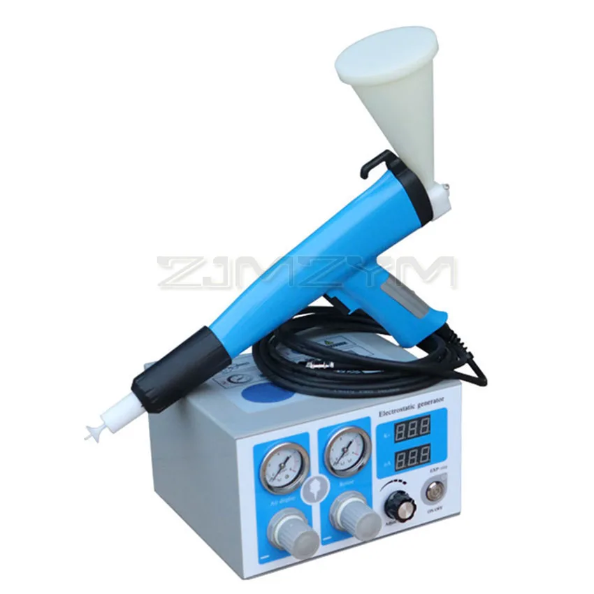 Digital Electrostatic Powder Coating Machine with Funnel Powder Coating Spray Gun Coating Machine
