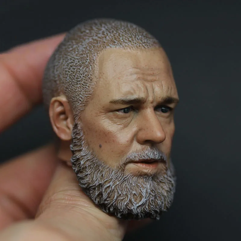 ZC SPEELGOED 1/6 Schaal Russell Ira Crowe Head Sculpt PVC Mannelijke Soldaat Hoofd Carving Model Fit 12-inch Action Figure body Poppen