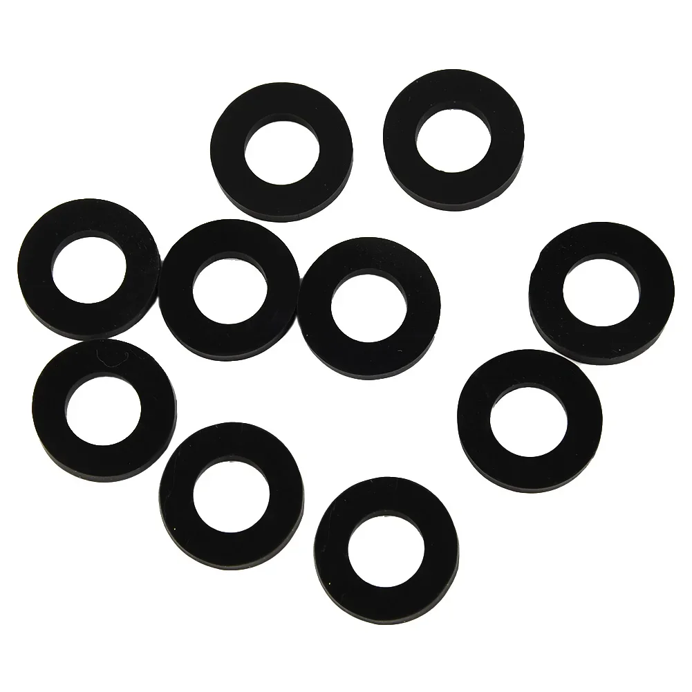 Silicone Rubber Gasket 0.3 Cm Thickness 10Pcs Black For Sodaclub For Sodastream Nozzle Repair Adapter Kit Replacement Seals