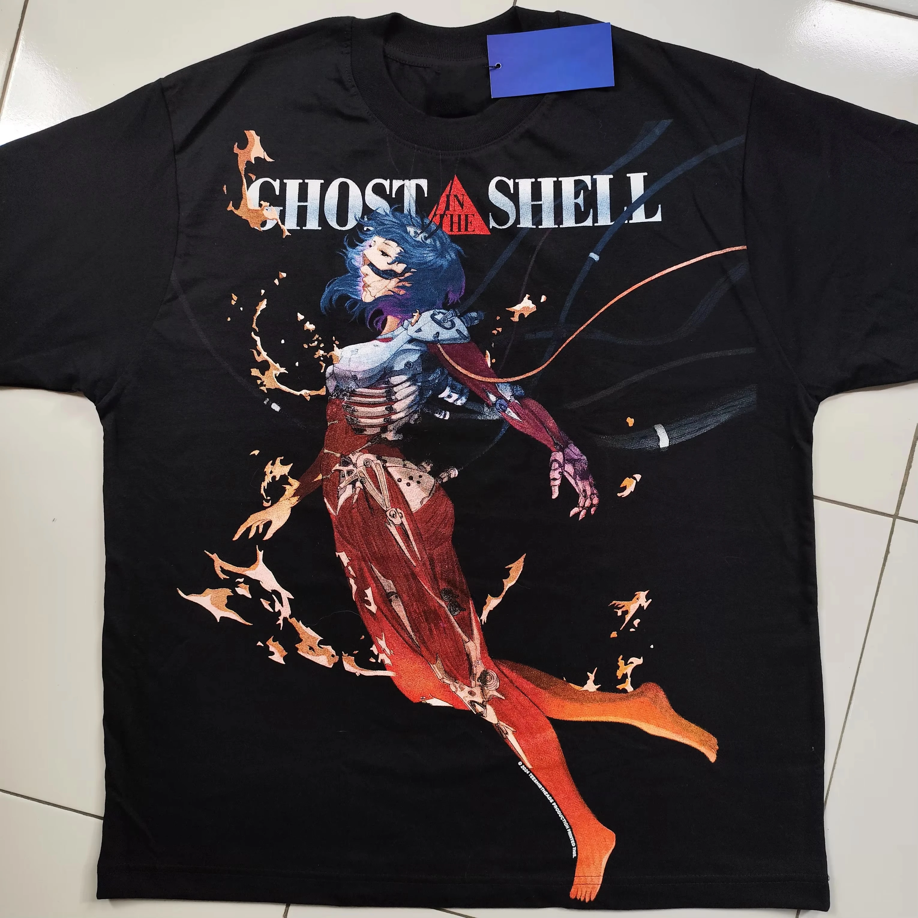 

Anime Graphic Print T-Shirt Casual Oversized Long Sleeve Unisex Streetwear Top Soft Breathable Comfortable Cotton Funny Print