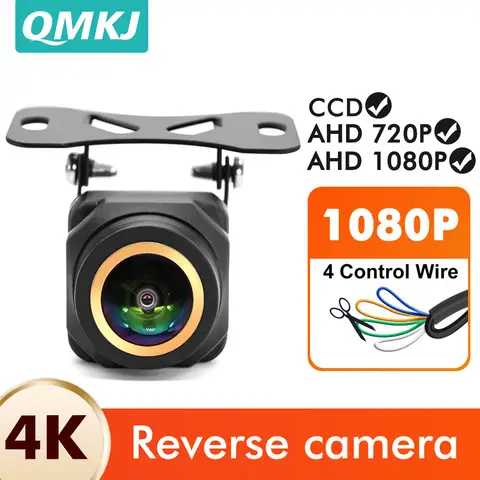 AHD1080P 자동차 전후방 카메라 180도 ° 어안 렌즈 풀 HD 야간 투시 차량 후방 카메라 범용