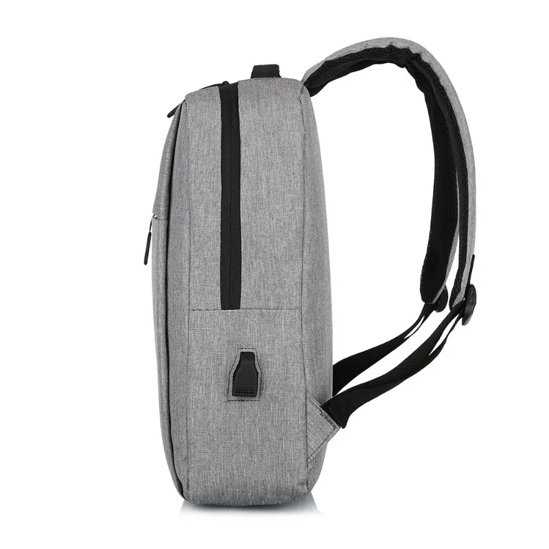 15.6 inches Versatile Backpack High Quality Oxford Cloth Black Grey Blue Red Business Rucksack Washable Computer Bag Unisex