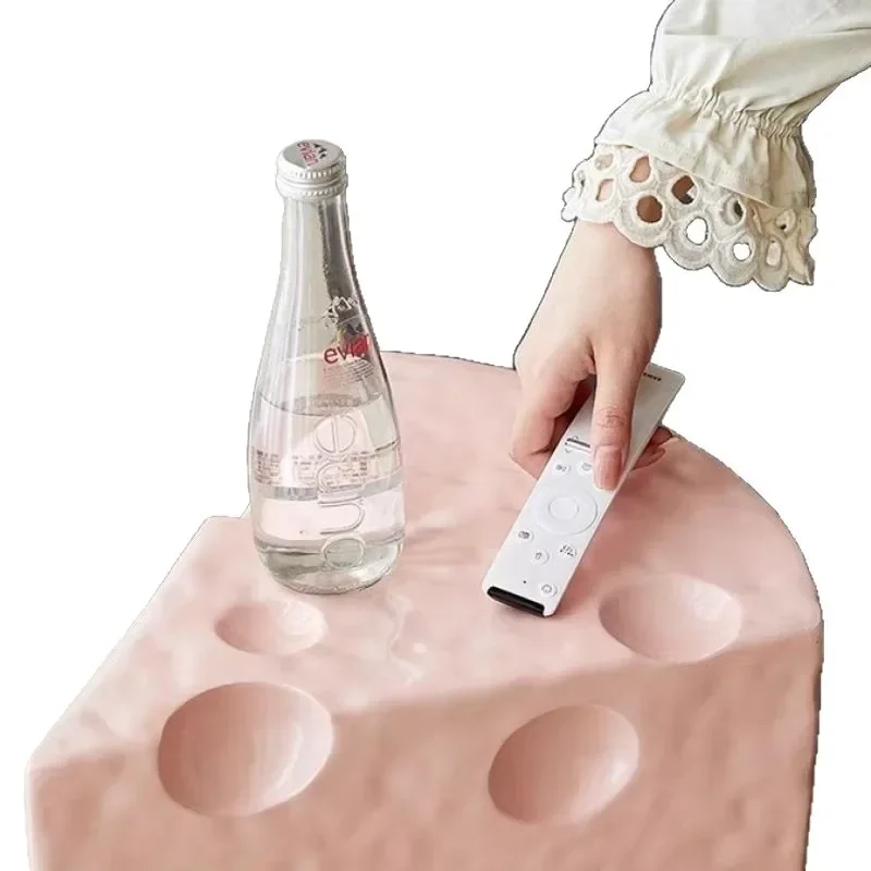 

Internet celebrity creative cheese side table, cake coffee table small apartment living room, household sofa corner table