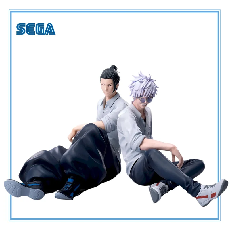 Oryginalne figurki SEGA Jujutsu Kaisen Gojo Satoru Geto Suguru z PVC, kolekcja modeli postaci anime, zabawki dekoracyjne, prezenty - dostępne od ręki.