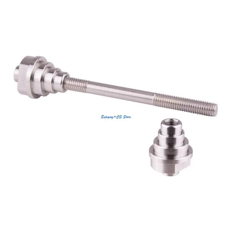 Y51D Adjustment Table Adapter Front Wheel Barrel Hub 12/15/20mm Barrel Hub Adjustment Tool Rod 11cm Long