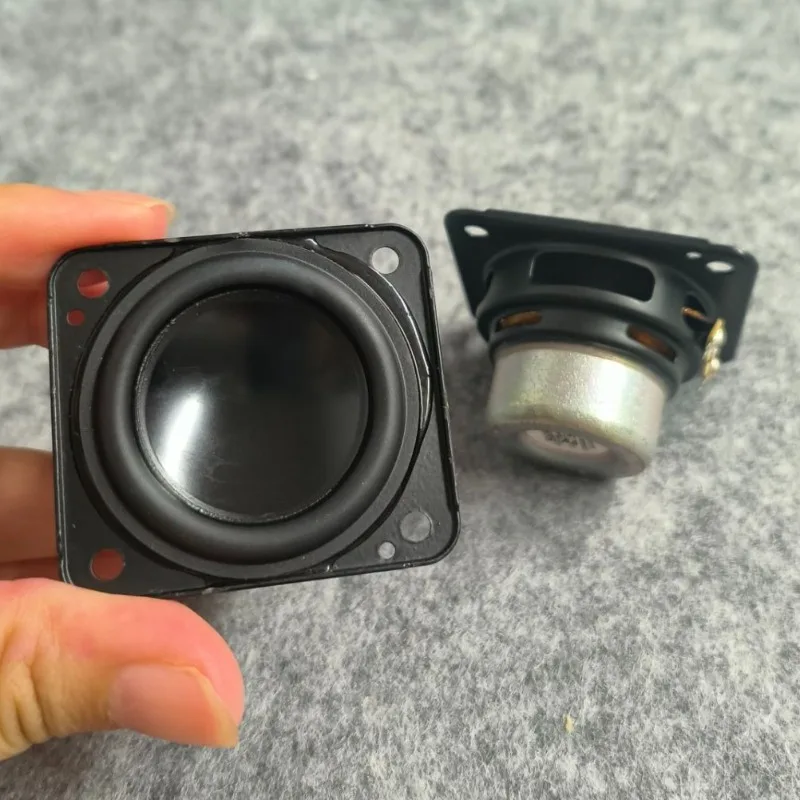 SOTAMIA 2Pcs 1.75 Inch Full Range Audio Speaker 4 Ohm 5W Aluminum Basin Waterproof Speaker 48x44mm Loudspeaker for JBL Flip4