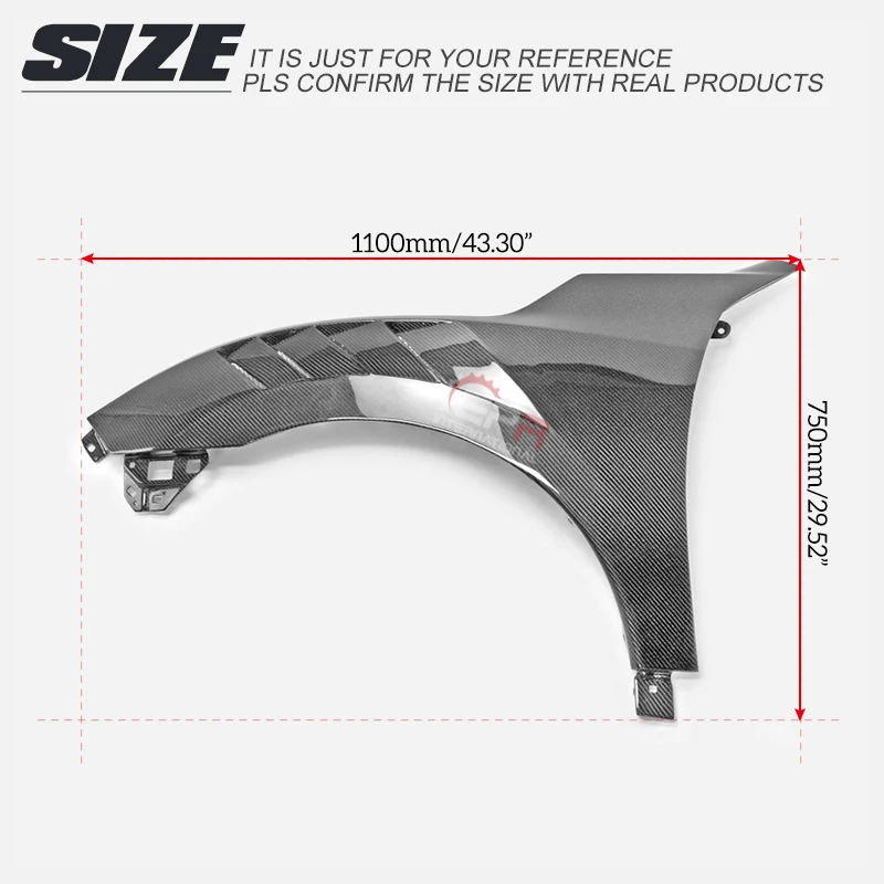 EPR for Civic FK7 FC1 EPA ATTK type front vented fender (with upper vent)  Car wide body outer surround