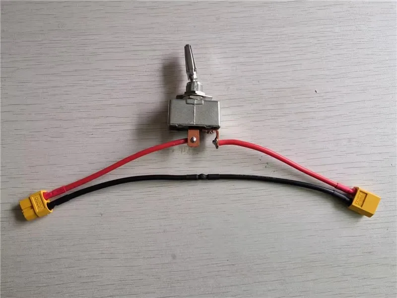 12V 24V 50A High Current Modification Switch Rc Fishing Boat Trawler Metal Knob Rocker Switch