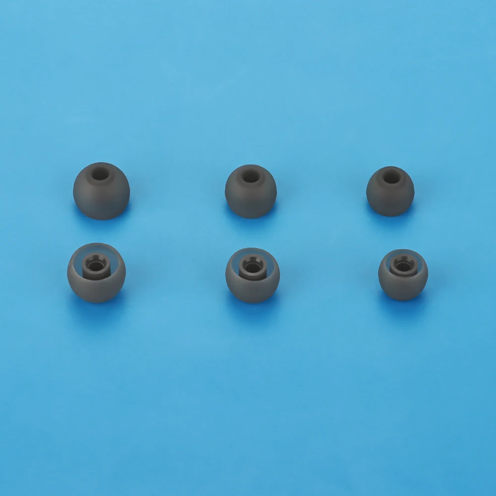 

3 Pairs Silicone Ear Tips Replacement Earbuds for so-ny WF-1000XM6 In-ear Earphone Ear Buds S/M/L