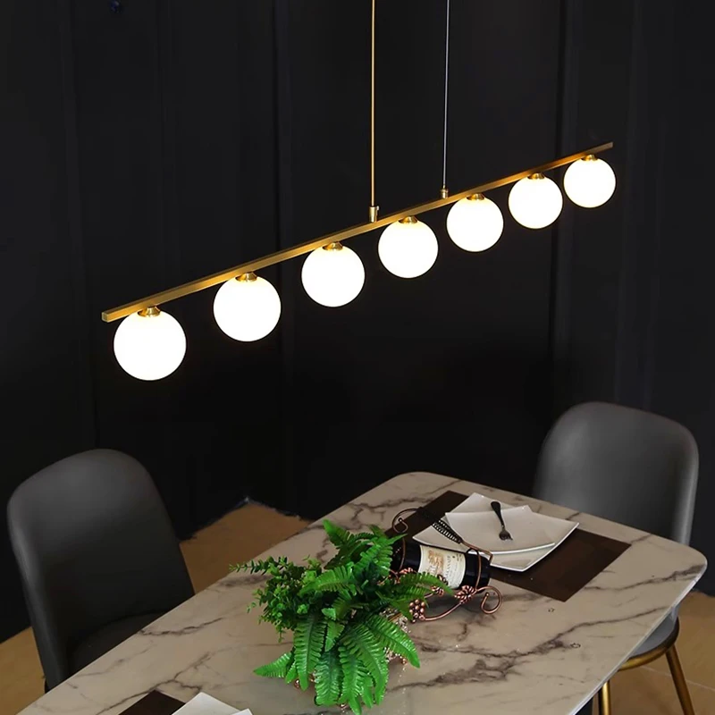 Luces led colgantes modernas para decoración del hogar, lámparas de luz para sala de estar, candelabros para comedor, iluminación interior