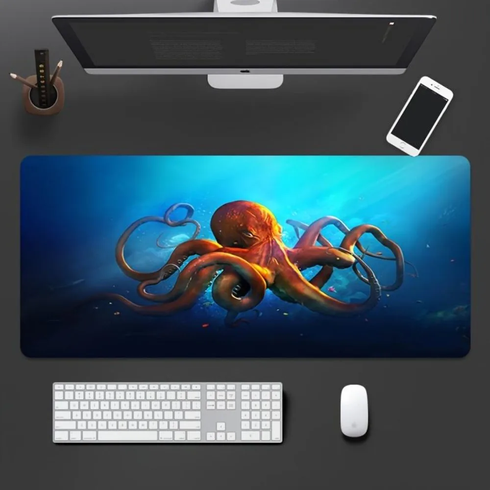 Computer keyboard pad, anti-slip locking mouse pad, marine animal illustration mouse pad, creative design mousepad profissional