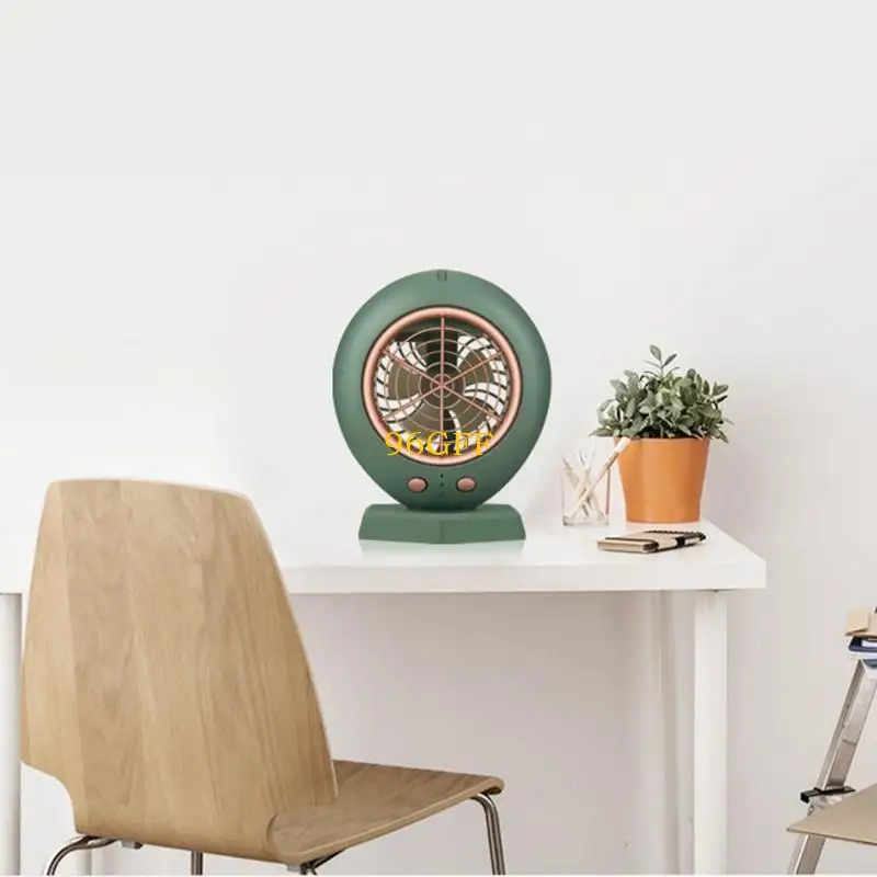 

96GF USB -зарядка тихий портативный воздушный кулер, личный мини -поклонник AC для спальни, дома, офиса, стола и на открытом