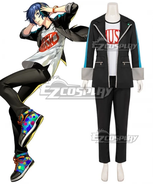 

Persona 3: Dancing Moon Night Yuuki Makoto Men Suit Party Daily Outfit Halloween Christmas Uniform Clothings Cosplay Costume E00