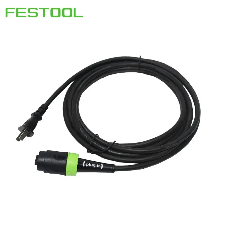 

FESTOOL Dry Mill ETS150 Electric Mill Grinding Head Power Cable Connect The Socket Cable Sandpaper Machine Tool Accessories