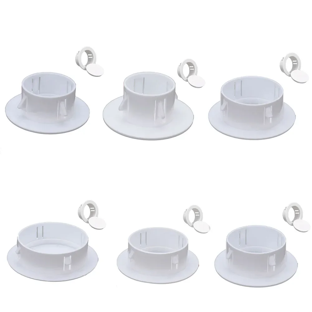 1PC 40-100mm Decorative Cover Wall Hole Cover Protective Vents Decor Cap Plastic Plug Suitable For Air Conditioning Holes