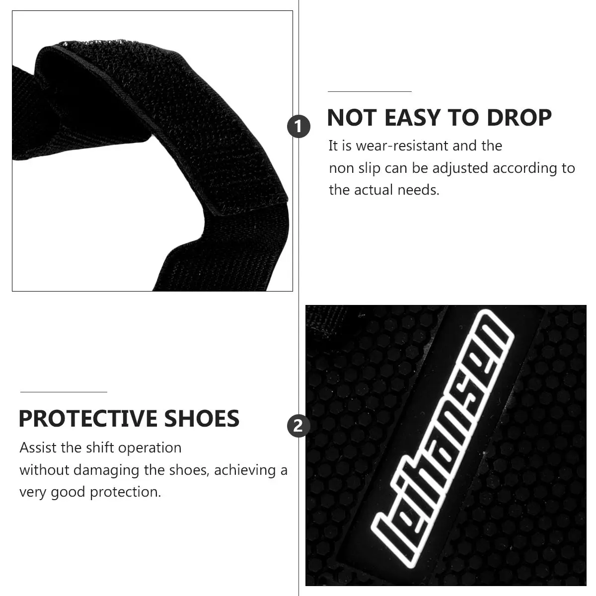 Shoe Protector Motorcycle Gear TPU Non Slip Adjustable Cover Riding Boot Guard Motorcycle Equipment Shoe Cover Boot