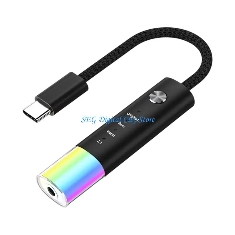 

U75B Durability Type C To 35mm Adapter Easy Auditory Transmission Converter