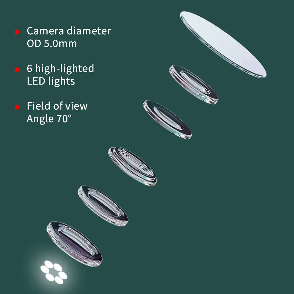 Wireless Visual Ear Scoop Endoscopic Intelligent Luminous Ear Pick Cleaner Household Ear Spoon Soft Ear Spoon Ear Cleaning Tool