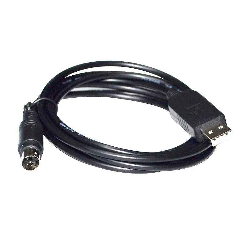 FTDI FT232RL USB TO MINI DIN 4 PIN MD4 ADAPTER RS232 SERIAL COMMUNICATION CABLE FOR ESTUN EP PLC TO PC EP2S-232P0-9F-150 KABLE