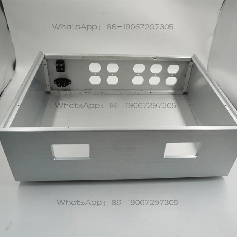3206 American Standard Power Amplifier Housing, Multi-purpose, All-aluminum Chassis, Double V Watch Front Panel