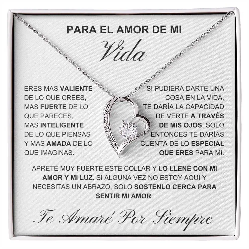 女性のためのステンレス鋼のネックレス,私の愛の心,ジュエリーギフト,誕生日,クリスマス,ファッション,妻への直接配達,2024