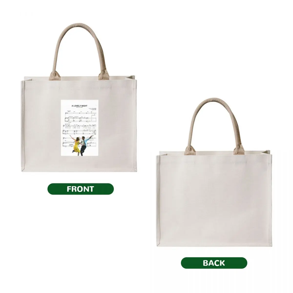 A Lovely Night - La La Land Tote Bag bags luxury women Women's tote bag shopper bags