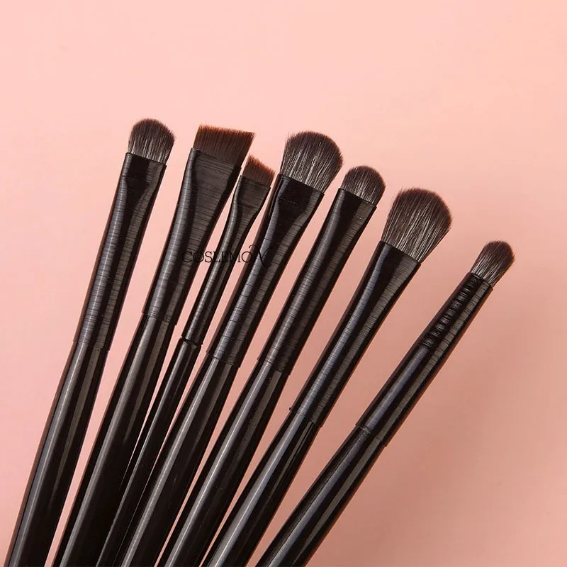 5/6pcs Makeup Brush Set Lying Silkworm Contour Eyeliner Blade Eye Details Brushes Small Soft Hair Eyes Cosmetic Beauty Tools