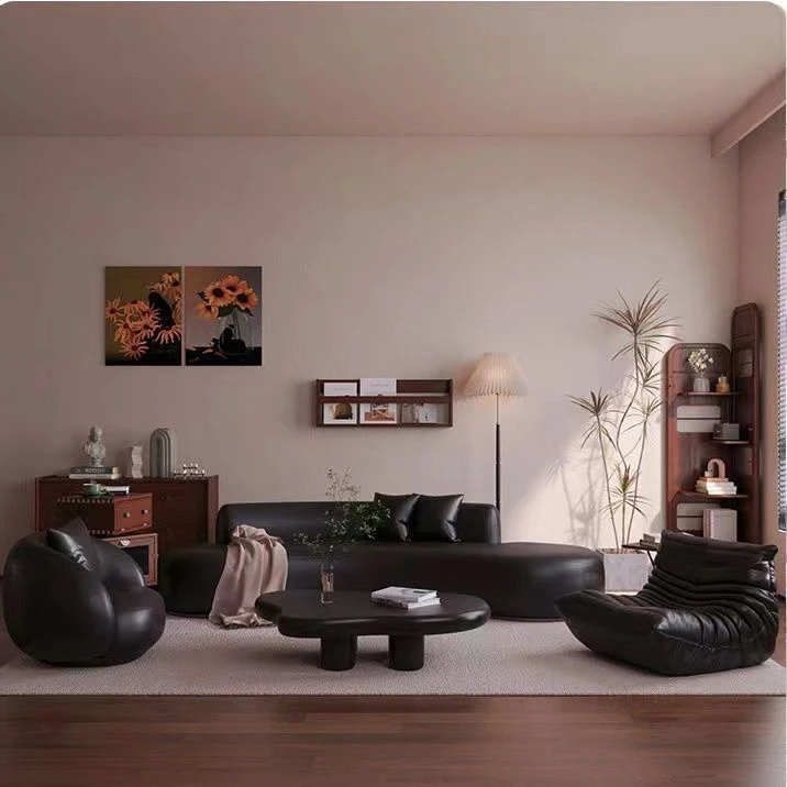 Small apartment living room retro sales office to negotiate beauty salon clothing store