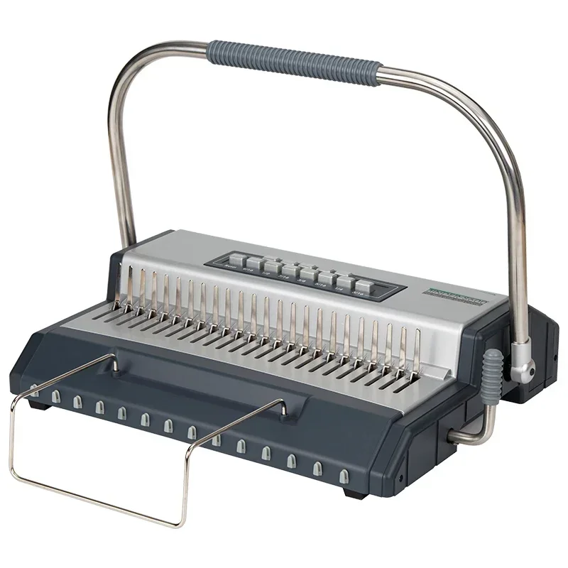S600 Multifunctional Binding Machine for Desk Calendars, Contracts, and Tender Documents (Comb and Double-Wire Punching)