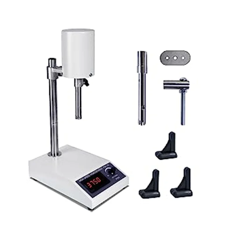 IKEME New Lab Mixer High Speed Dispersion Stirrer Homogenizer Price Chemical Laboratory Cream Homogen Homogenizer Mixer Cosmetic