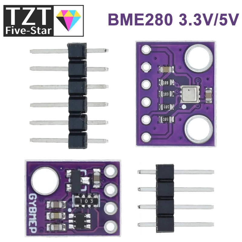 1pcs GY-BME280-3.3 precision altimeter atmospheric pressure BME280 sensor module For arduino