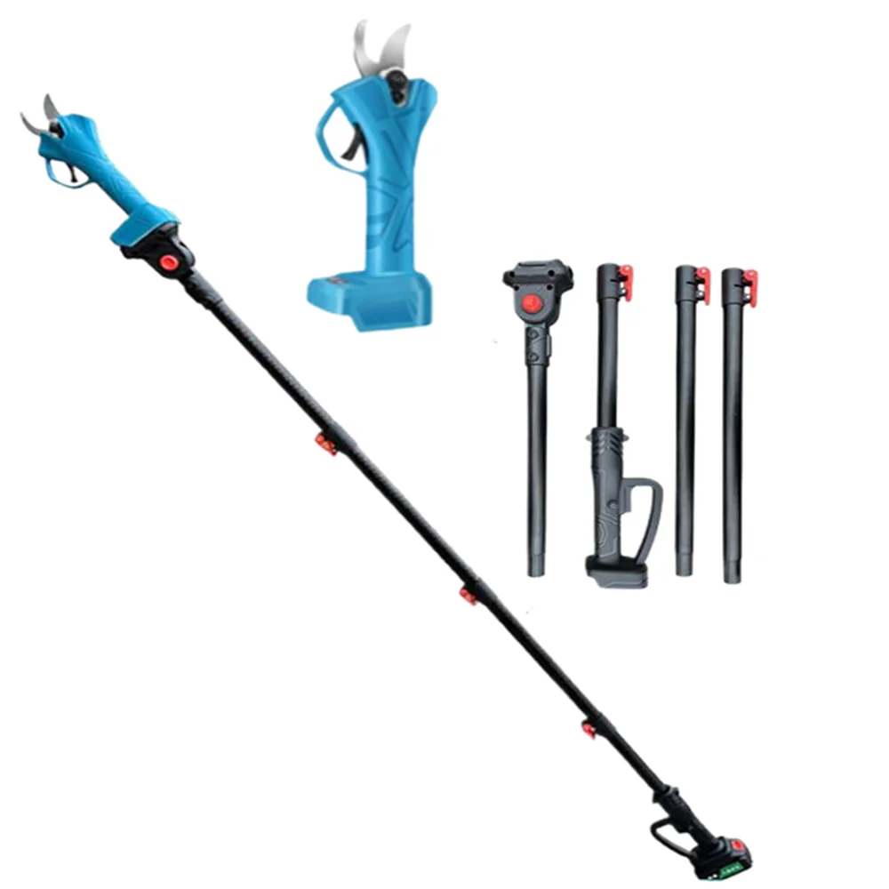 

High-Altitude Pruning Shears Electric Scissors 2m Segmented Rod Электросекатор Tesoura De Poda Bateria 전동전지가위 전지가위 충전식 전동가위 전지가위