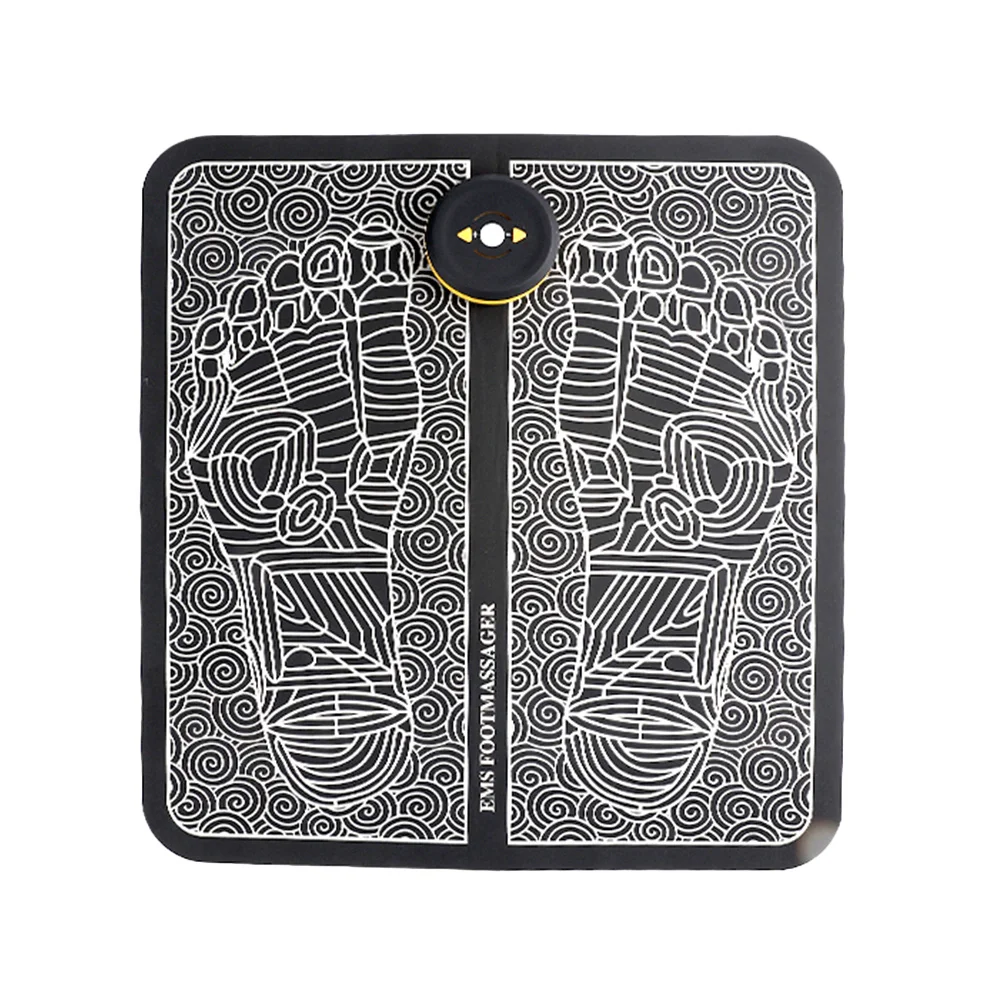 

Foot Massage Cushion 6 Modes USB Charging Vibration Physiotherapy Electric Pedicure Machine for Gym Travel Cycling Dance