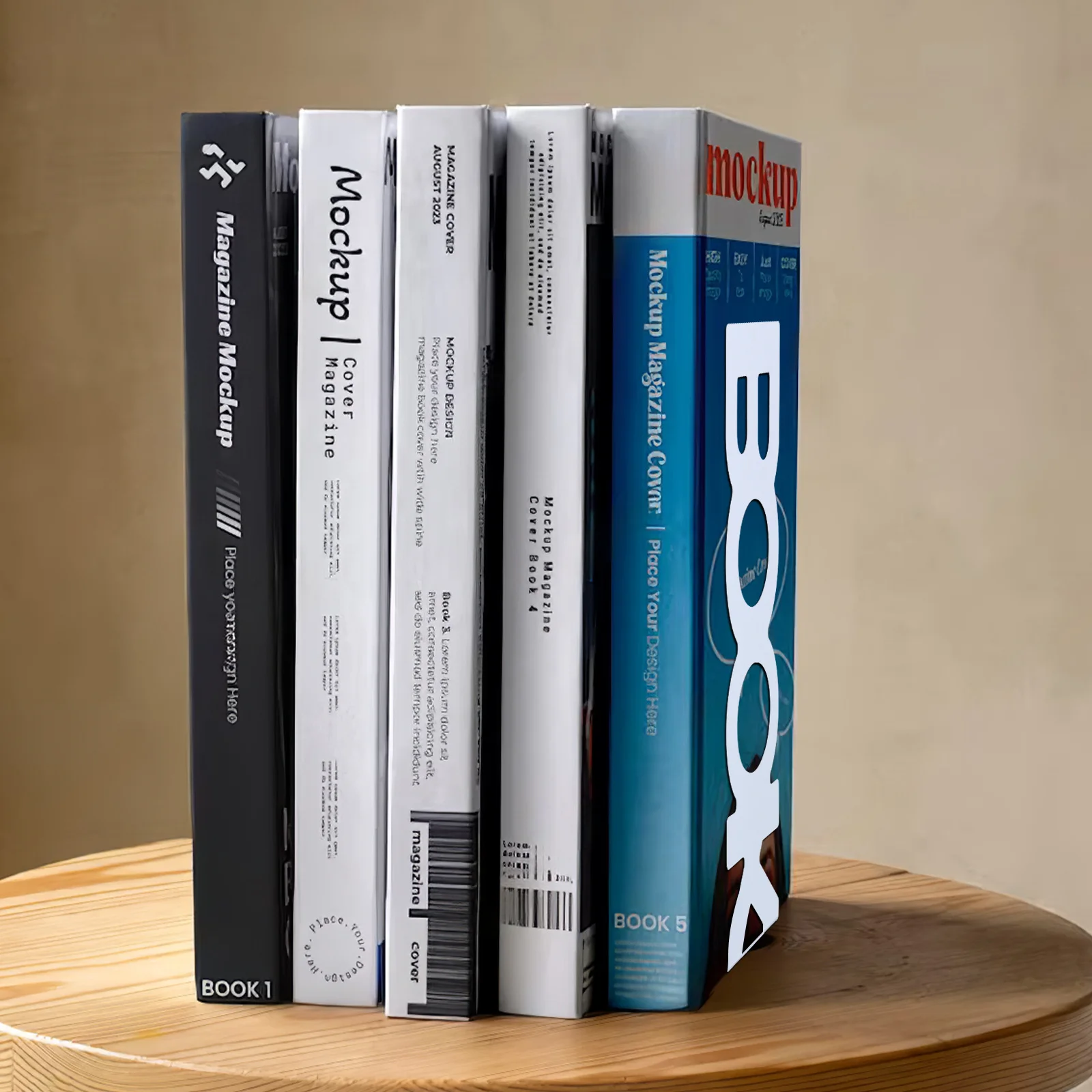 

4Pcs Metal Bookends Heavy Duty Book Holders for Bookshelves Decorative Book Stoppers Office Home Heavy Duty Bookends